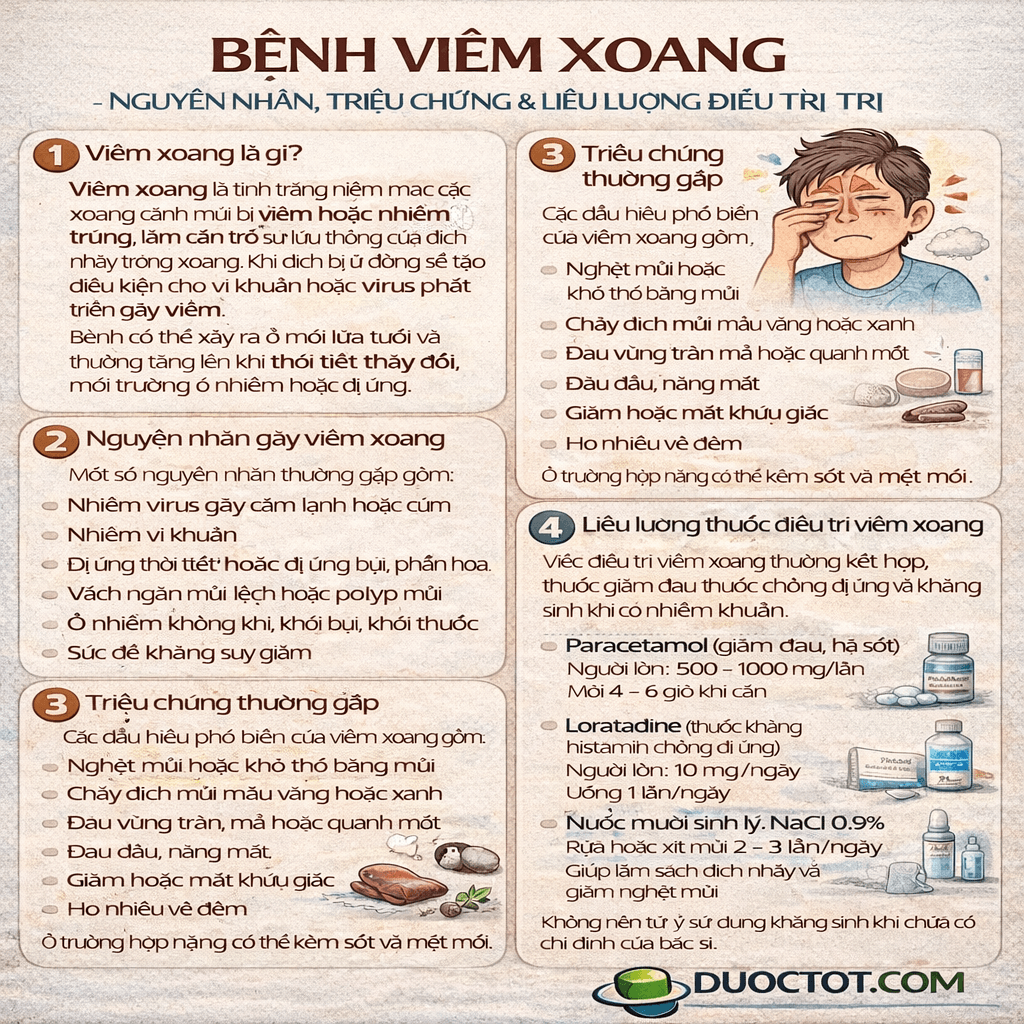 BỆNH VIÊM XOANG BỆNH VIÊM XOANG